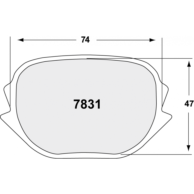 High bite, high friction for sprint / rally. Race brake pads - BMW M3 + Z4 front pad
(PFC brake kits)